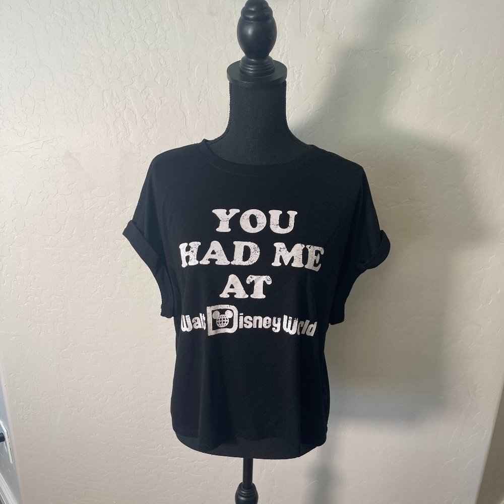 Walt Disney World Crop Tee Size XL